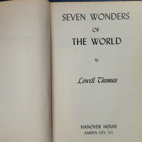 CR 1956 Seven Wonders of the World - Picture 1 of 8